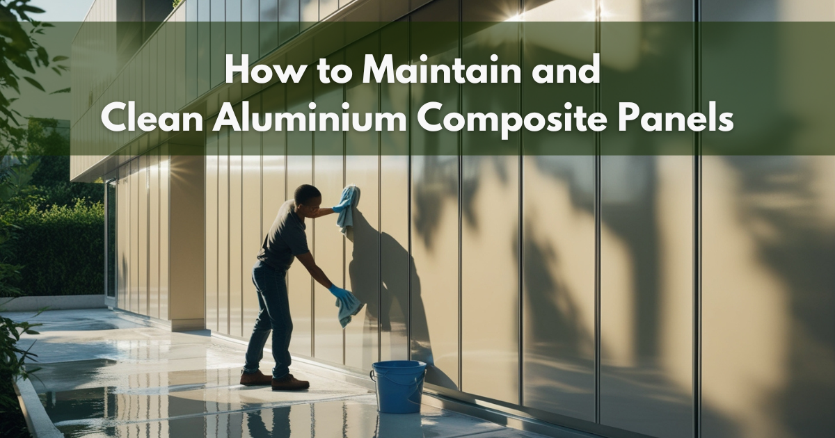 How to Maintain and Clean Aluminium Composite Panels - Bangla ACP